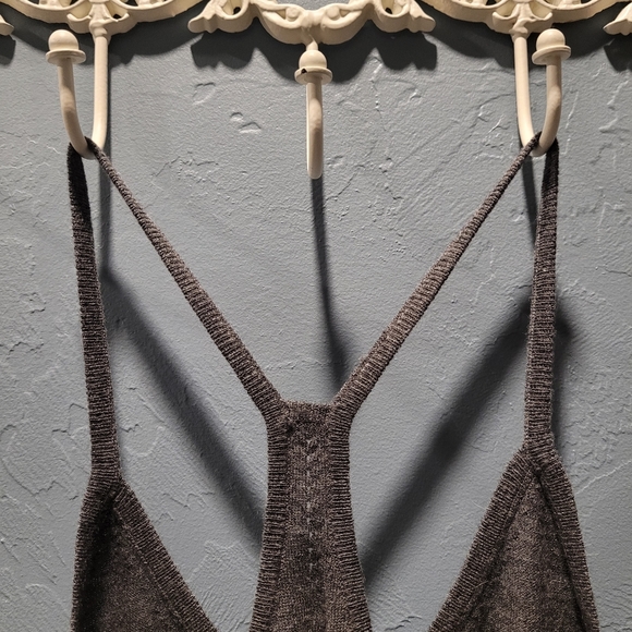 Naked Princess, Racer Back Tank, Small, Heather Grey - Picture 4 of 5